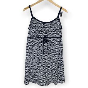 Tropical Escape Swimsuit top size 22W